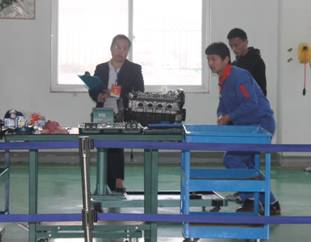  图3 王荘荘同学在竞赛中